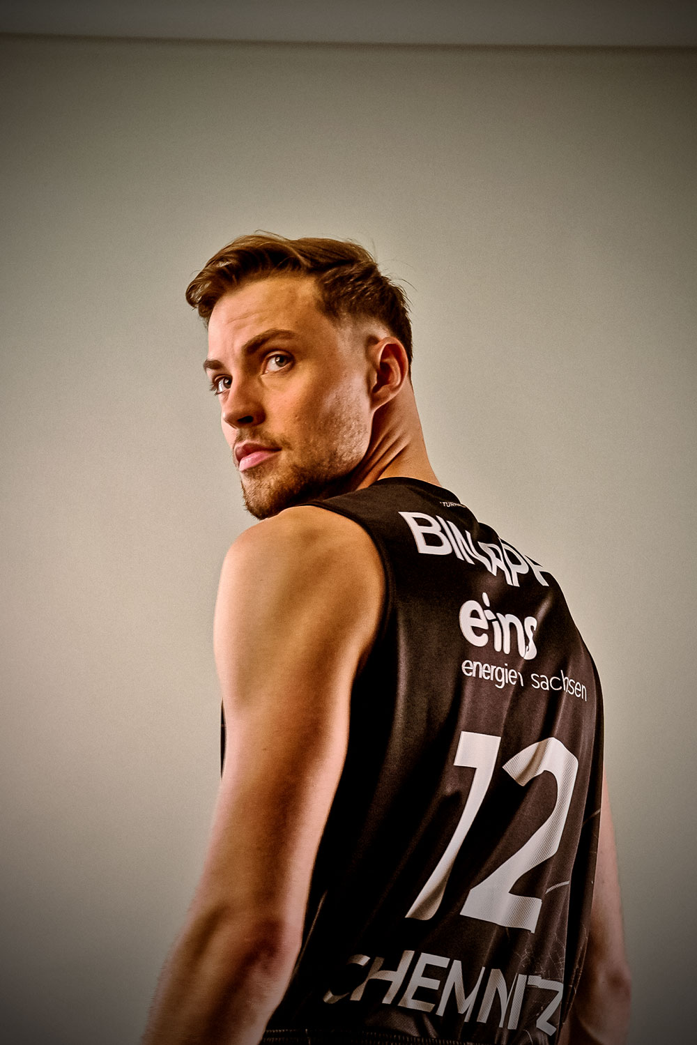 Niners Chemnitz Basketball Spieler Binapfel